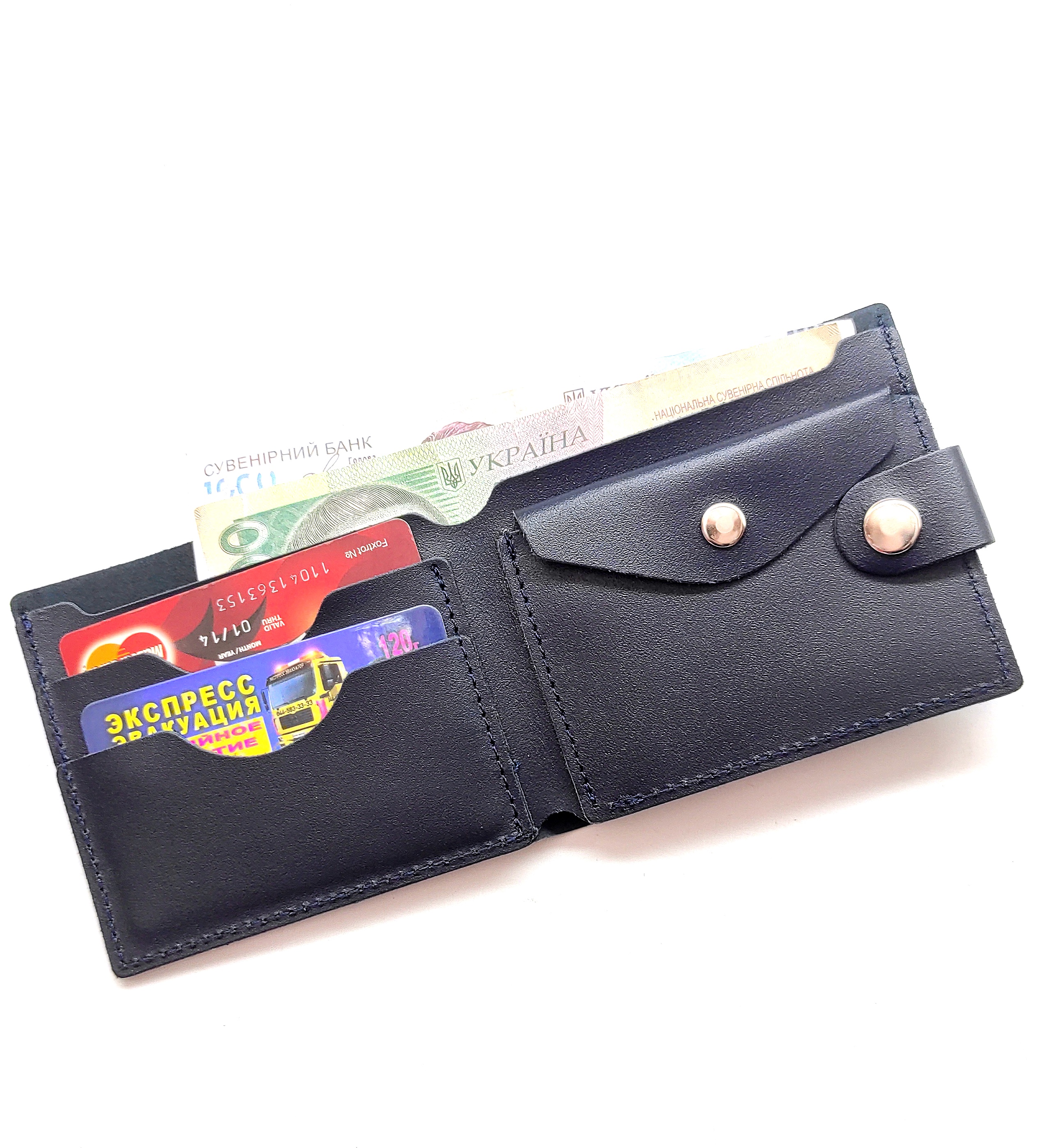 Гаманець шкіряний DNK Purse R GOR col.K синій Гаманець шкіряний DNK Purse R GOR col.K синій